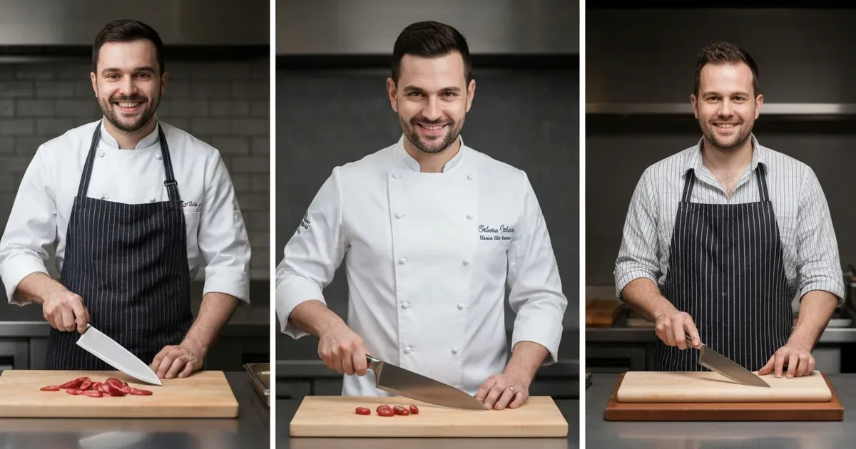 Couteaux Professionnels : Boucher, Cuisinier, Poissonnier — Les Différences