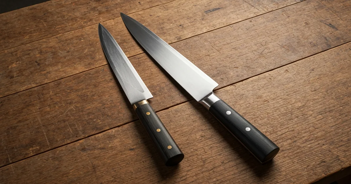 L'artisanat japonais vs français : philosophies du couteau