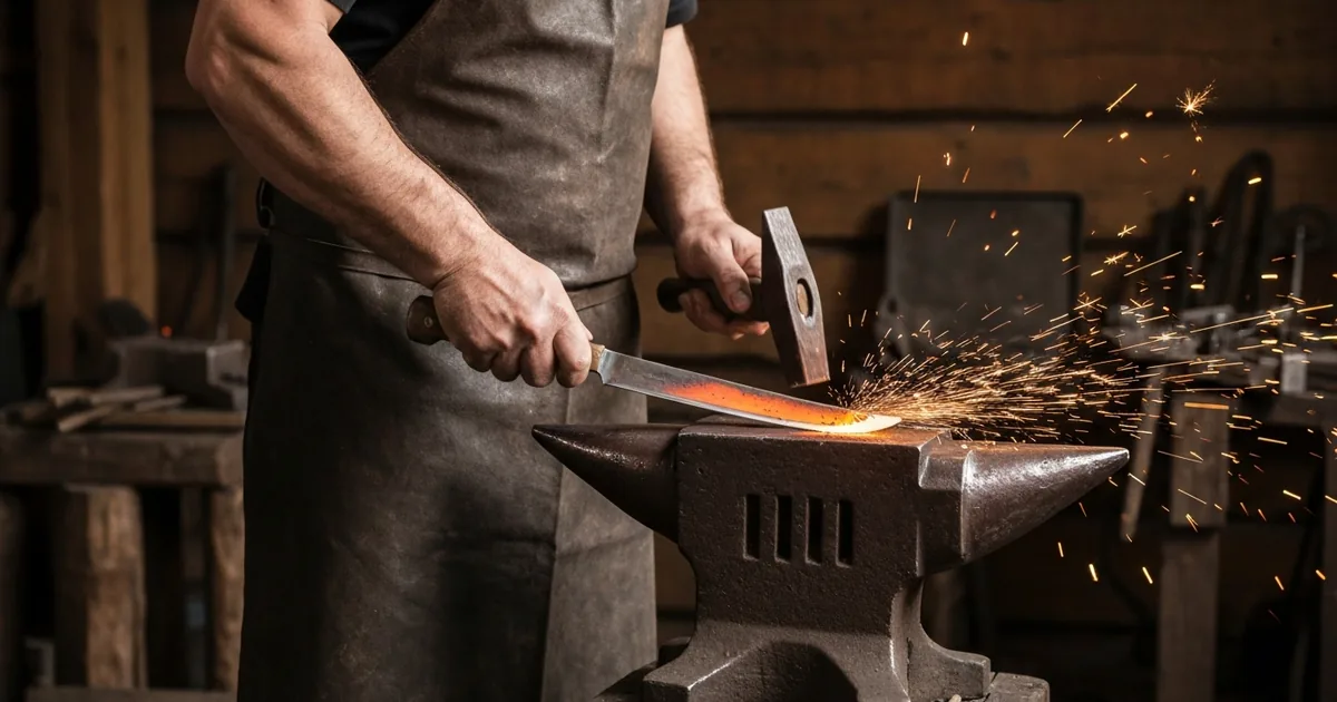 Stage de Forge : Fabriquer son Propre Couteau à la Main